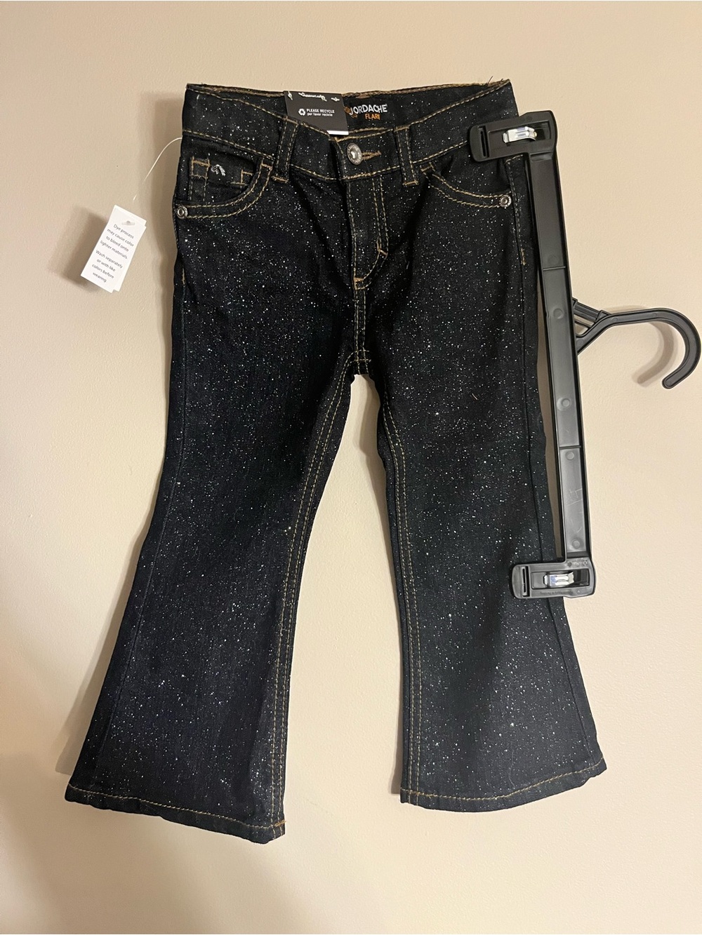 Jordache Sparkle Flare Jeans